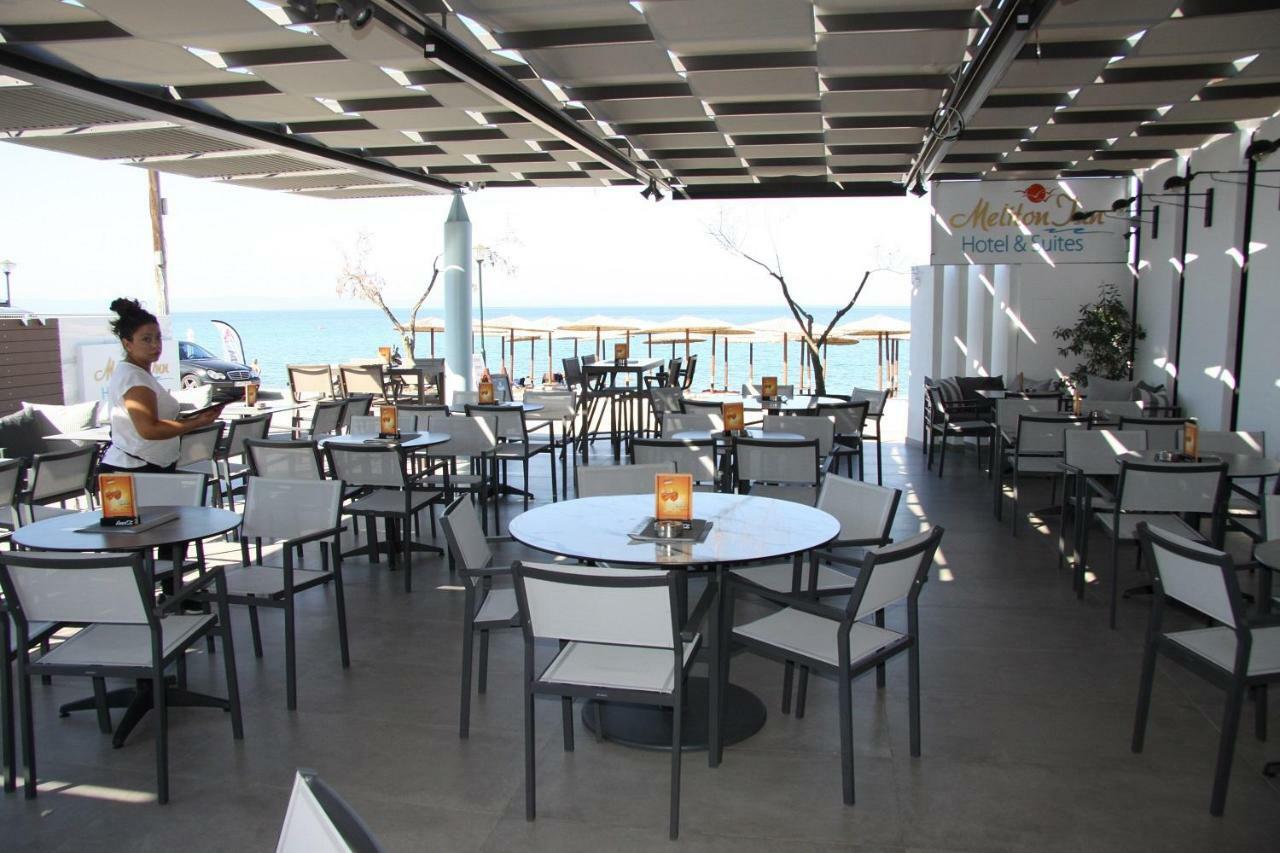 Meliton Inn Hotel & Suites By The Beach Néosz Marmarász Kültér fotó